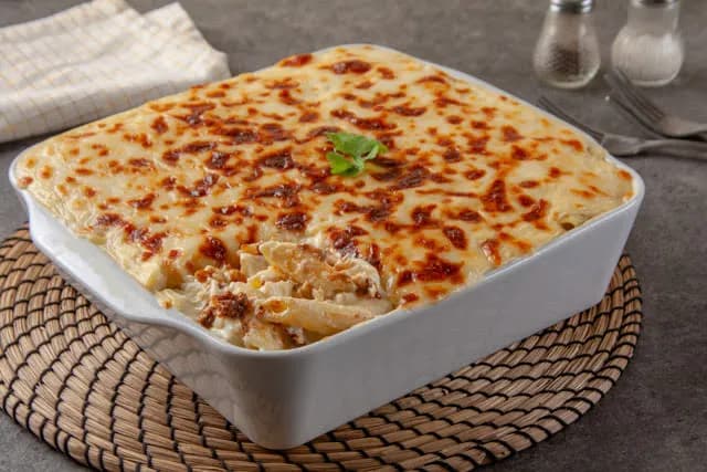 Macaroni Casserole with Bechamel Sauce