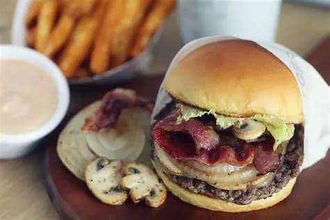 برجر سموكد لحم