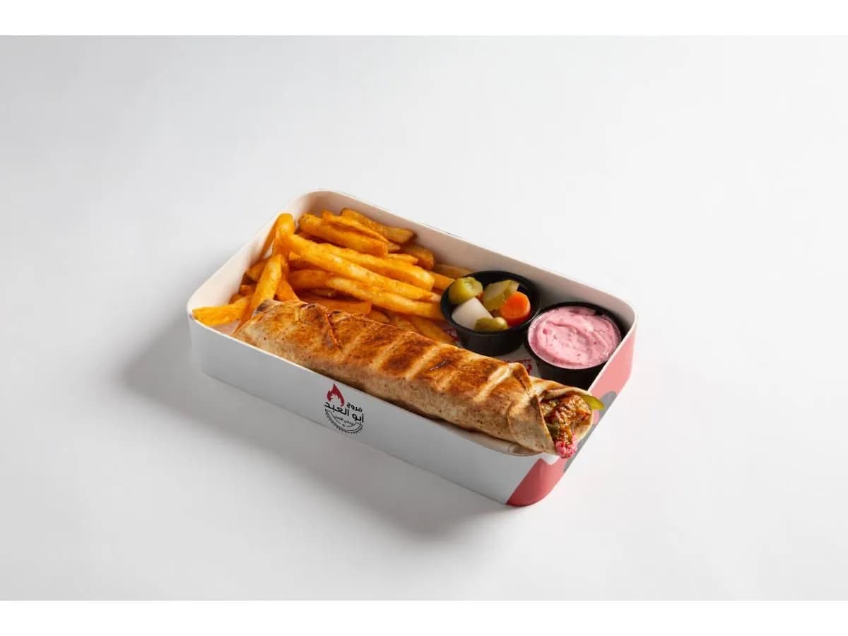 وجبه كباب ابو العبد دجاج