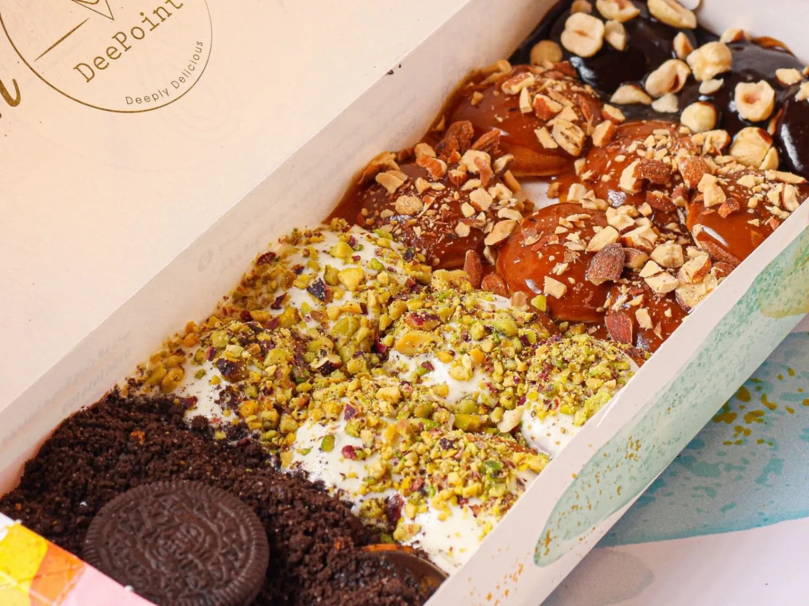 ميكس ميني بان كيك