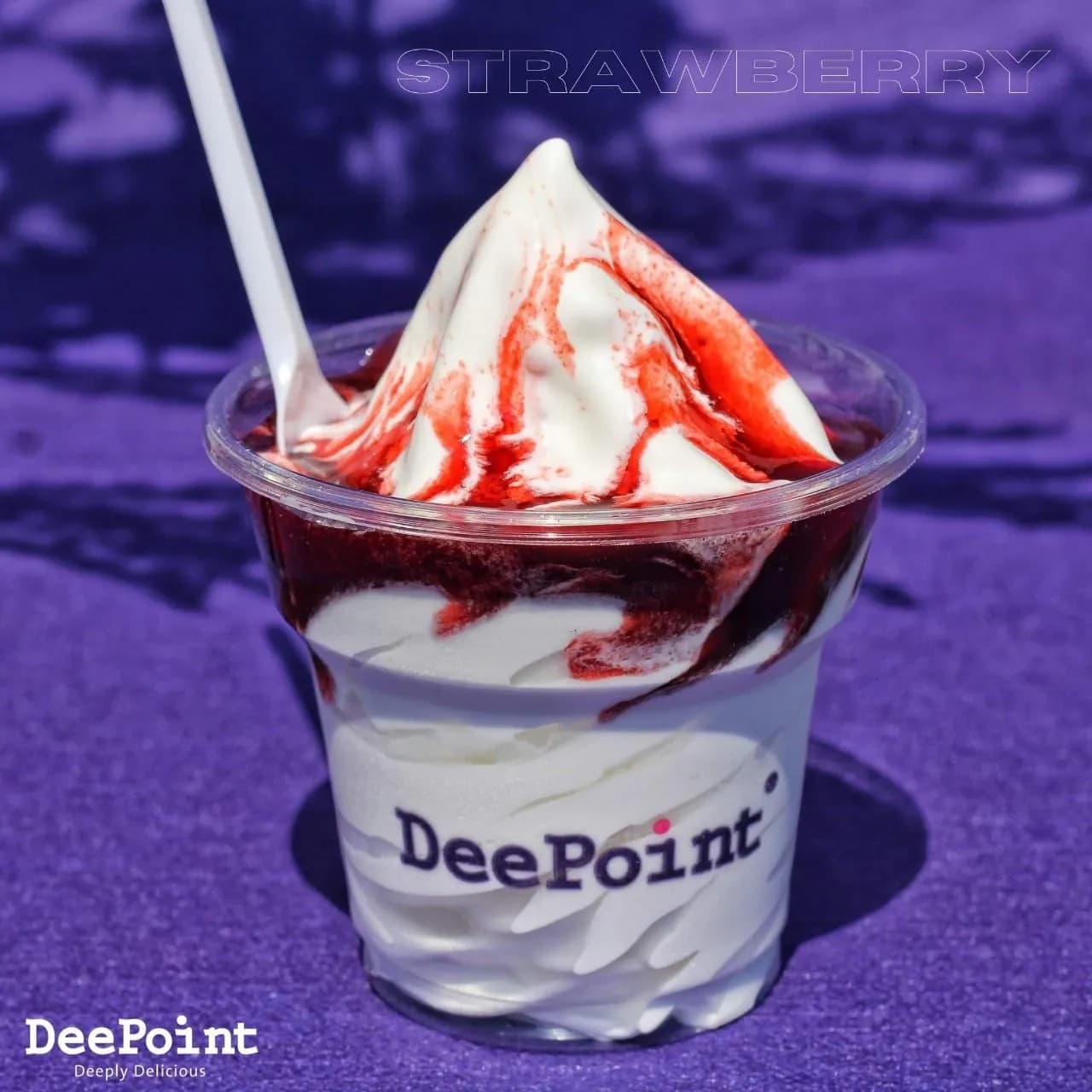 ايس كريم فراولة