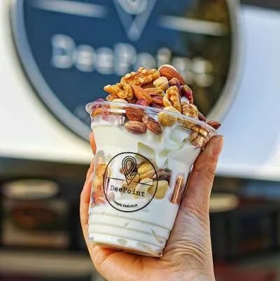 آيس كريم مكسرات