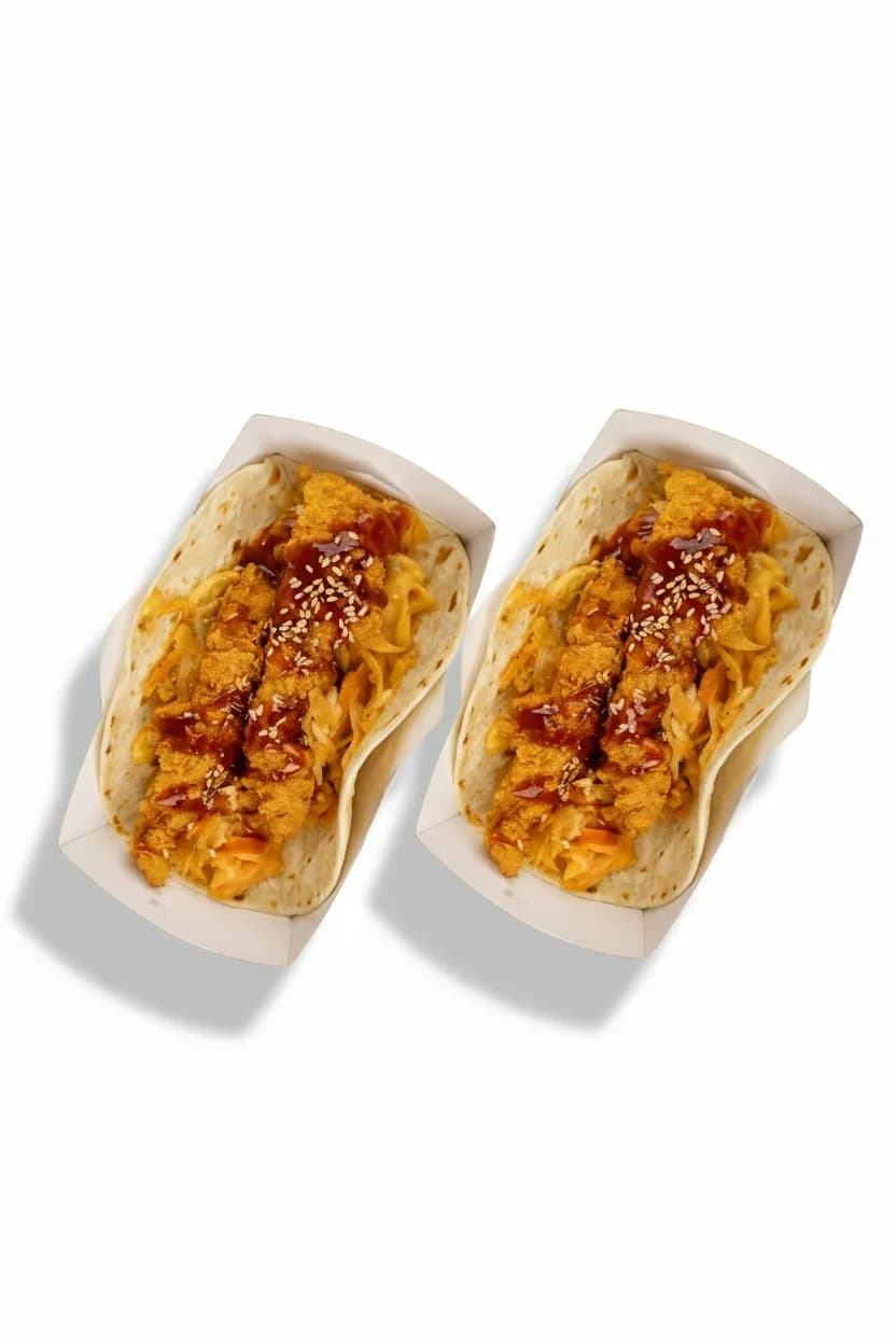 تاكو الدجاج الكوري