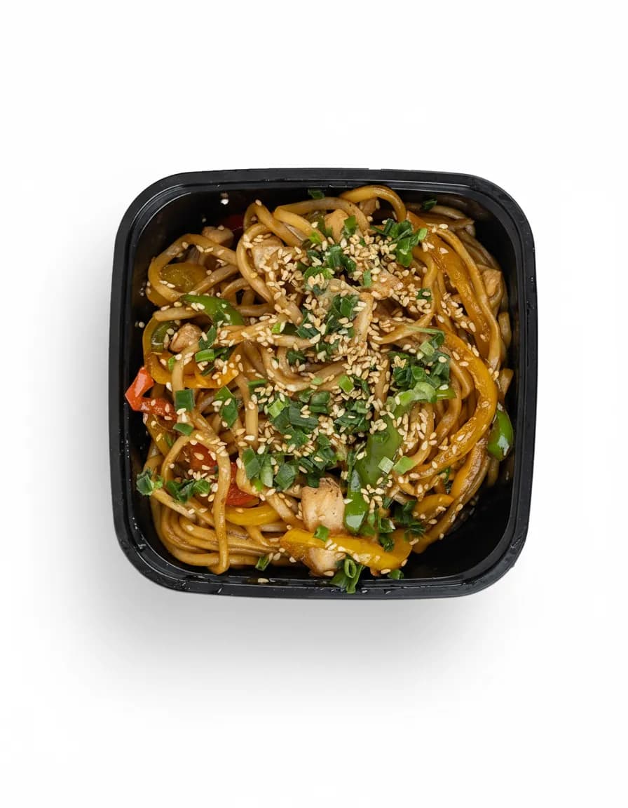 صلصة الصويا الحلوة نودلز