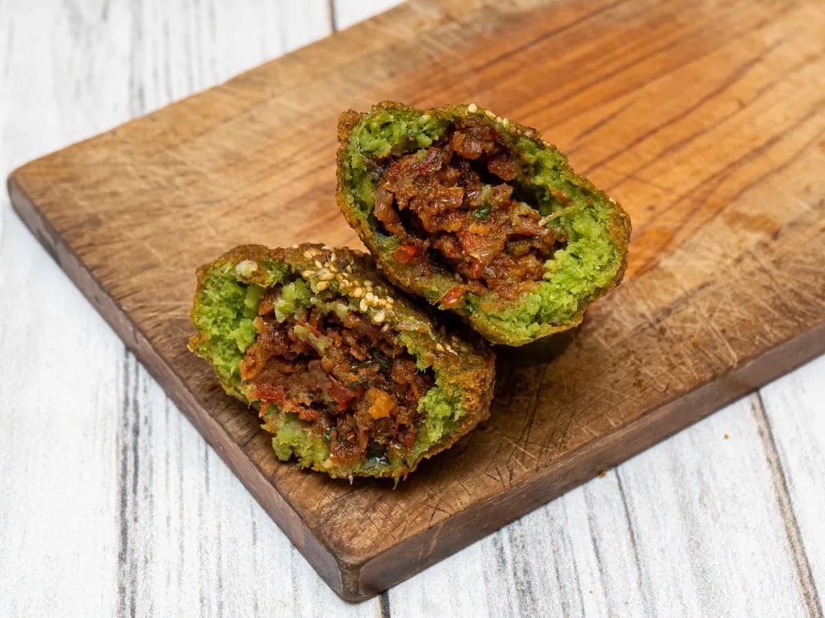 قرص فلافل محشية