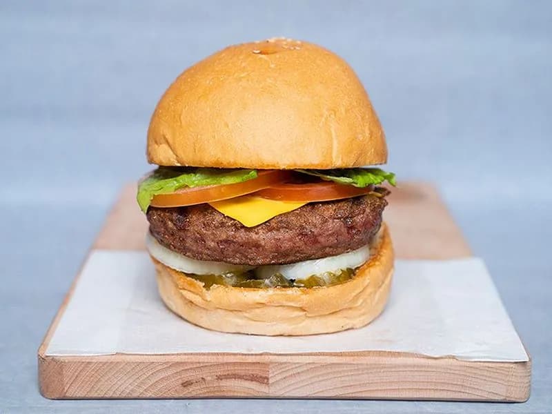 ساندوتش بيف برجر ساده