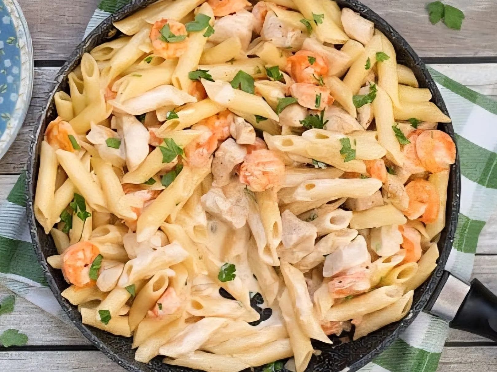 مكرونة بنا جمبرى