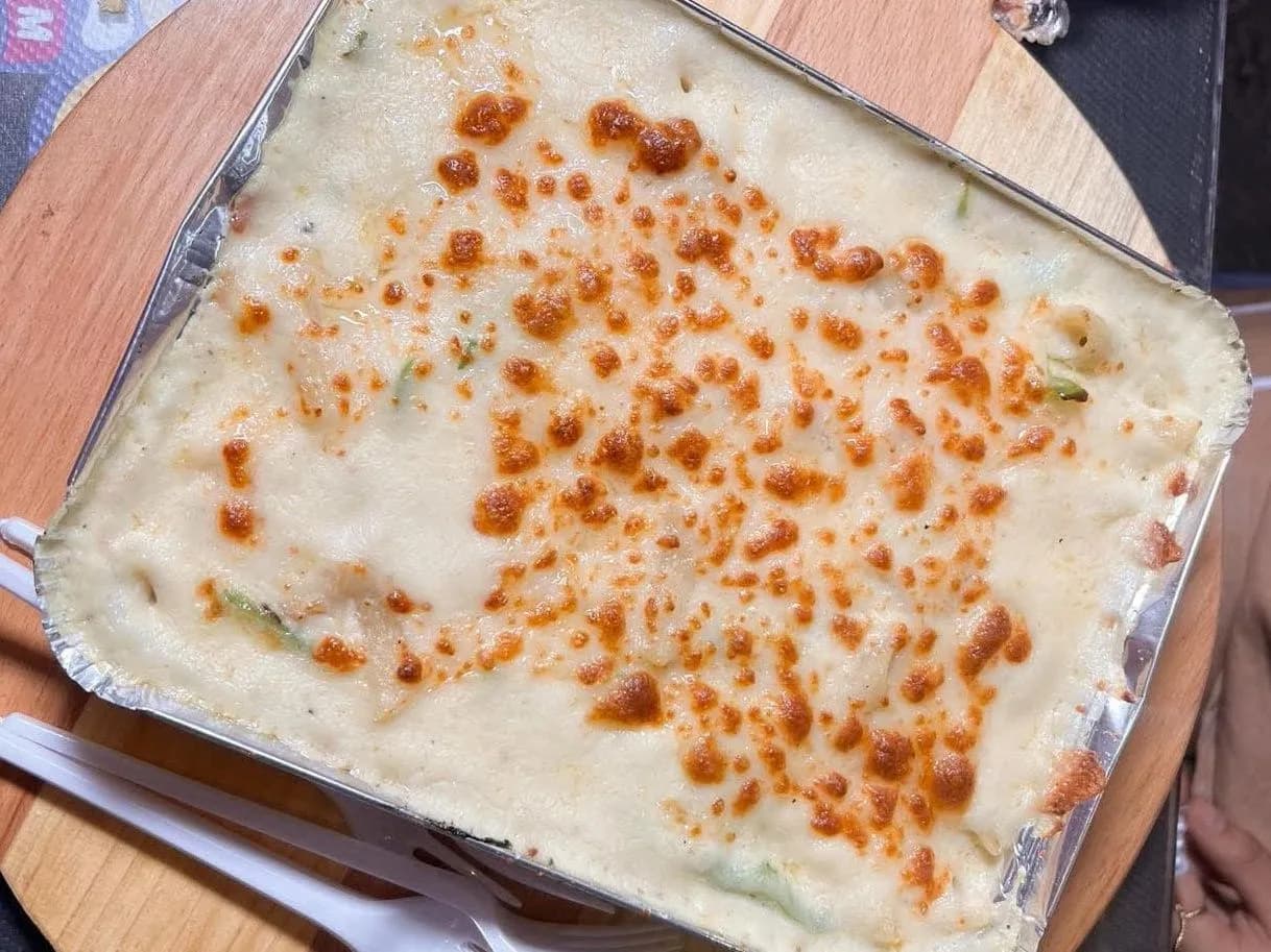 مكرونة بنا فراخ استربس