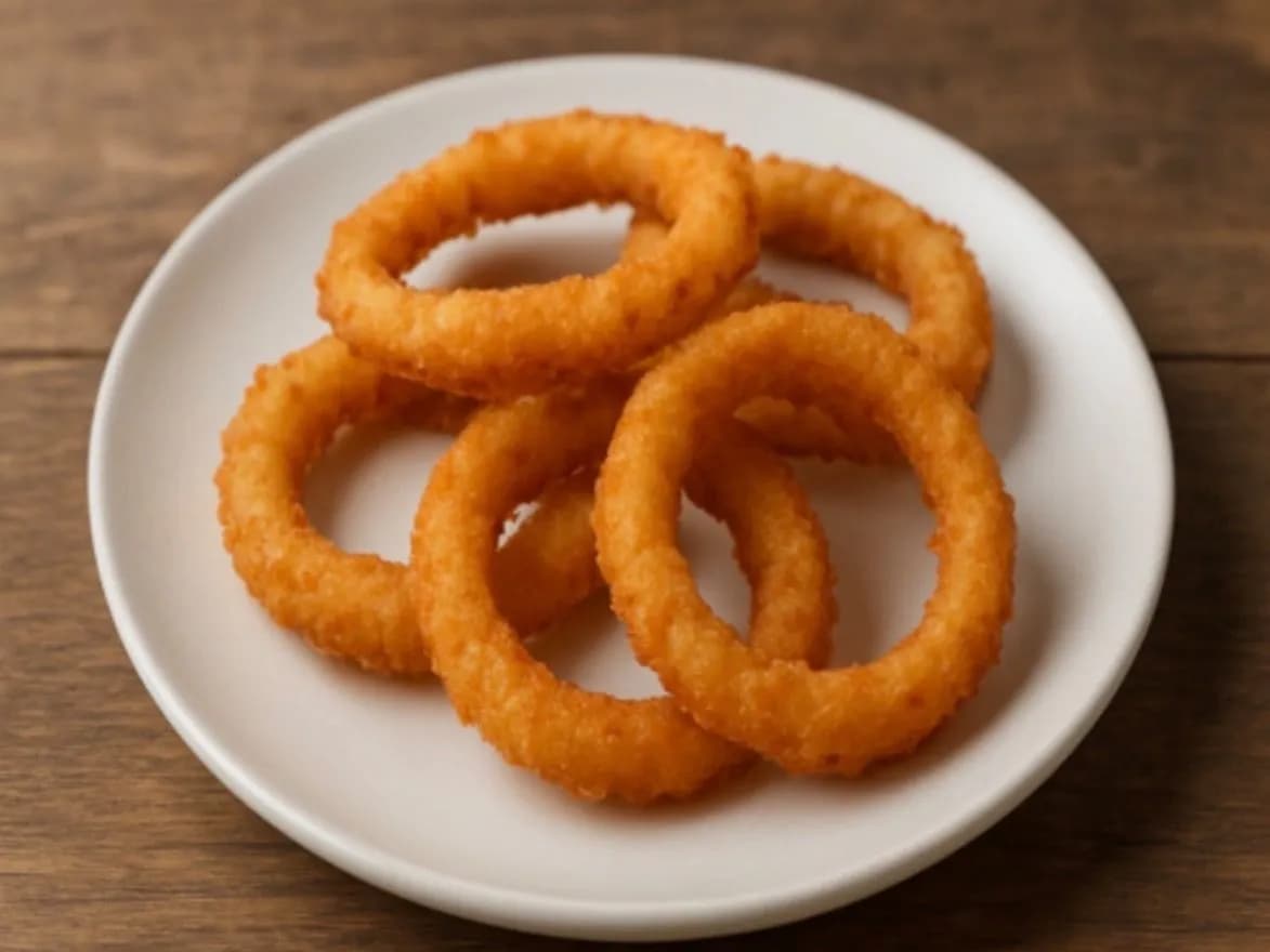 طبق حلقات البصل