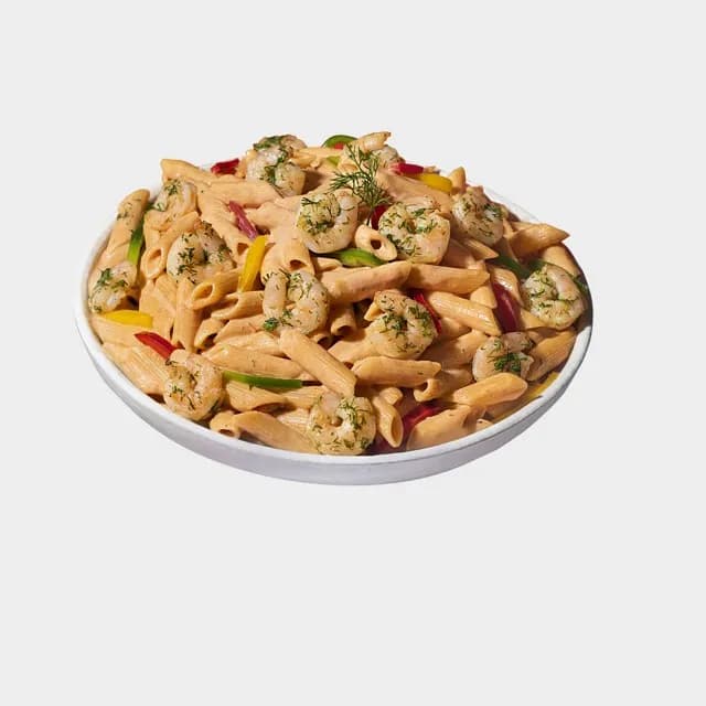 باستا بالصوص البينك والجمبري حجم عادي كومبو