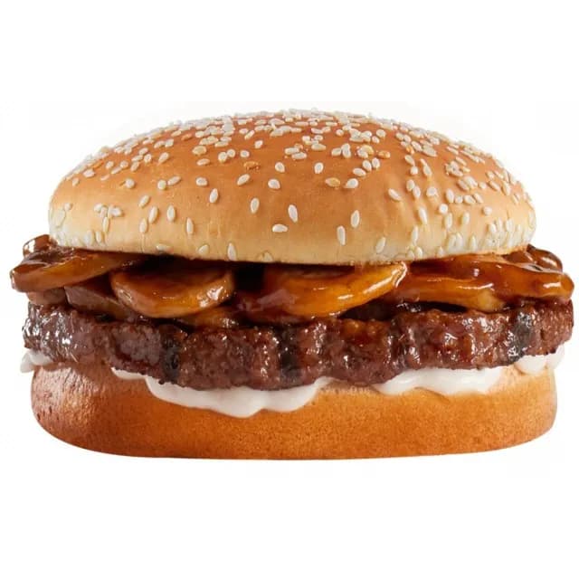 برجر مشروم لافا ساندوتش