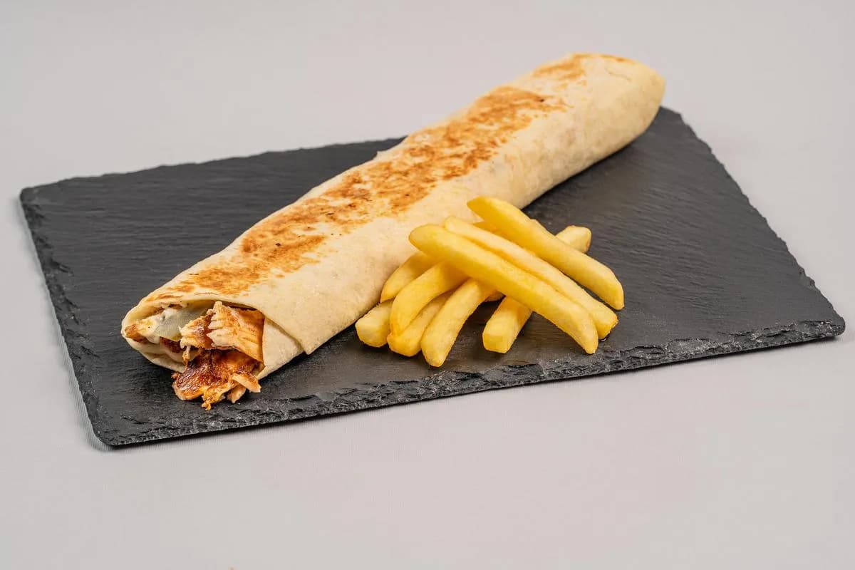 Syrian Shawarma Sandwich + Fries + Drink