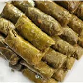 Grape Leaves Plate