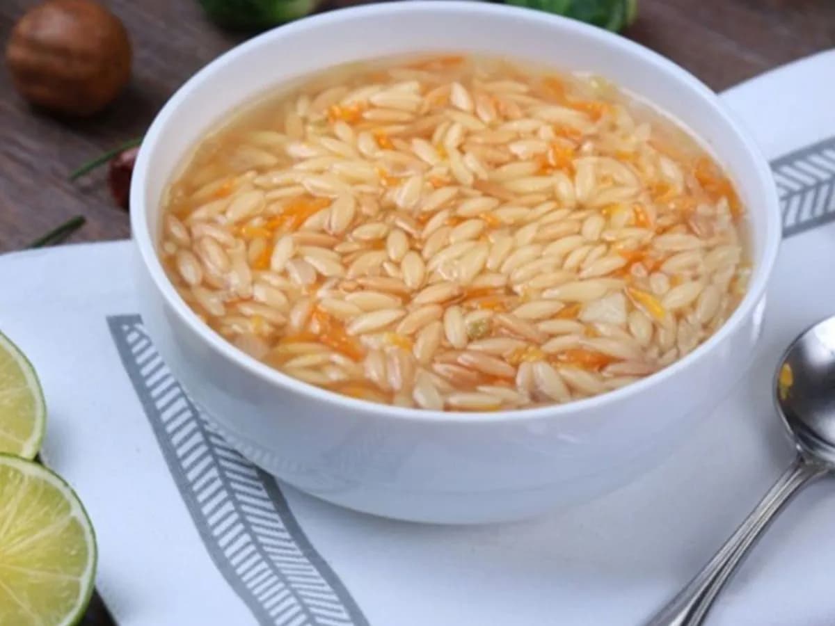 Meat Orzo Soup