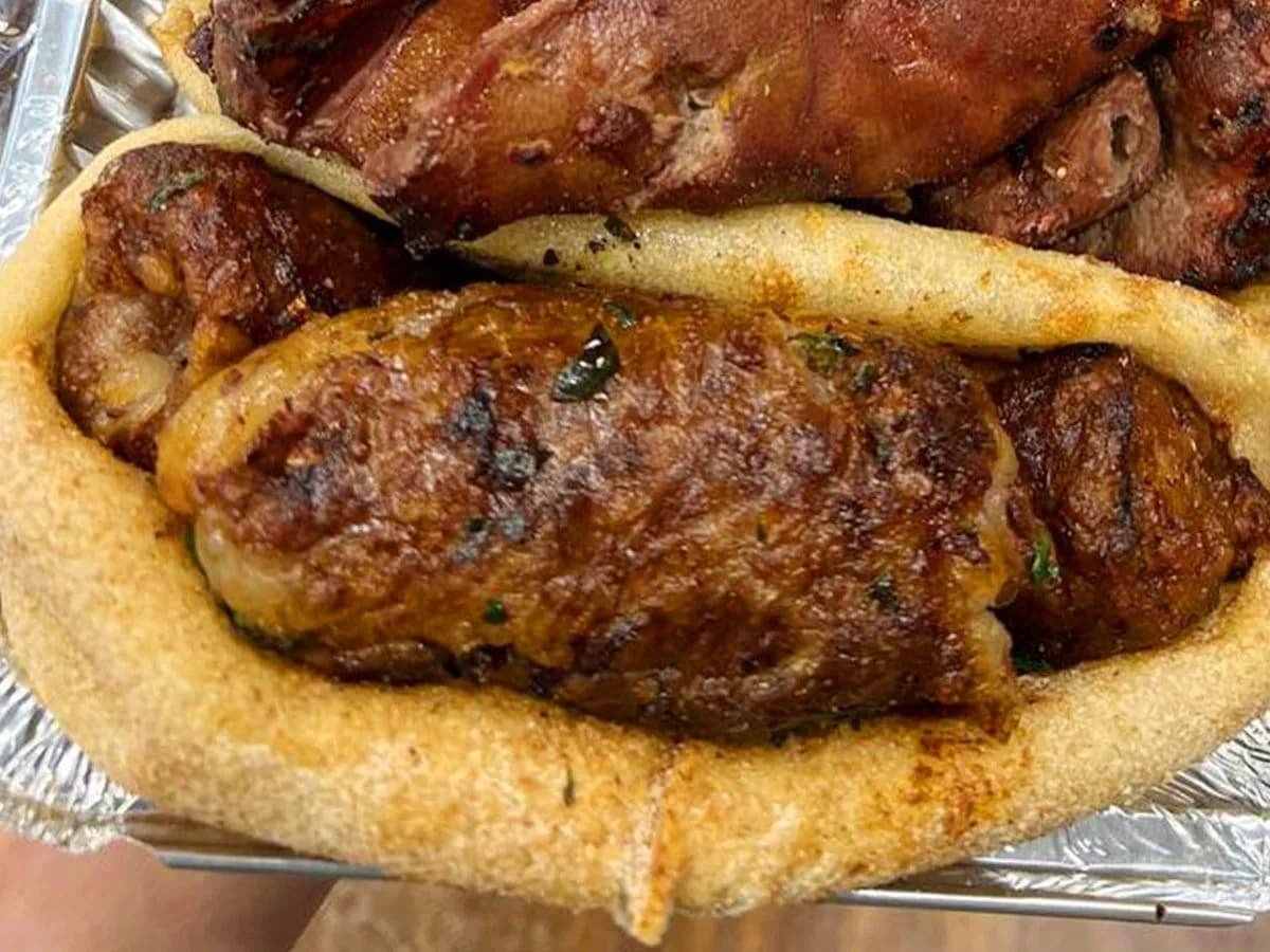 Tarb and Tahini Sandwich