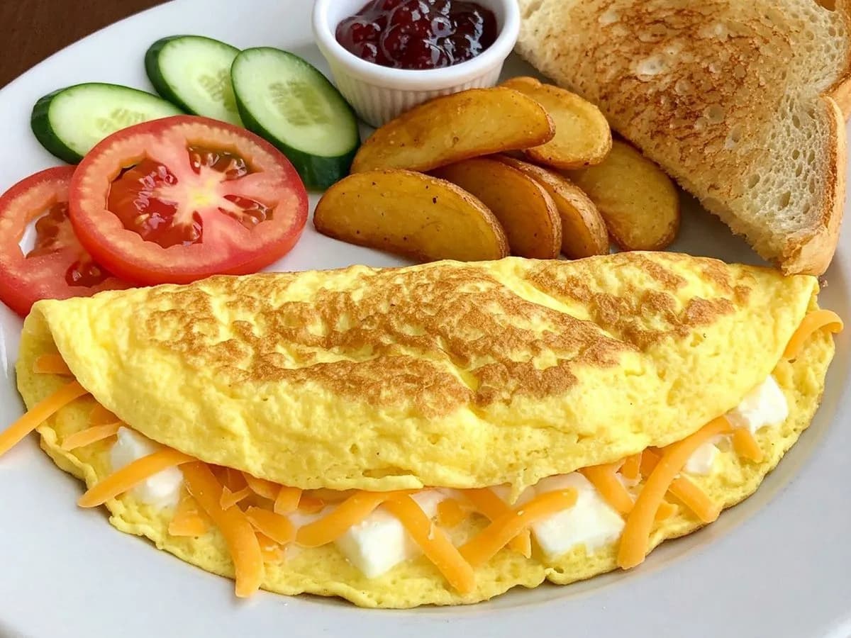 Cheesy Madness Omelette
