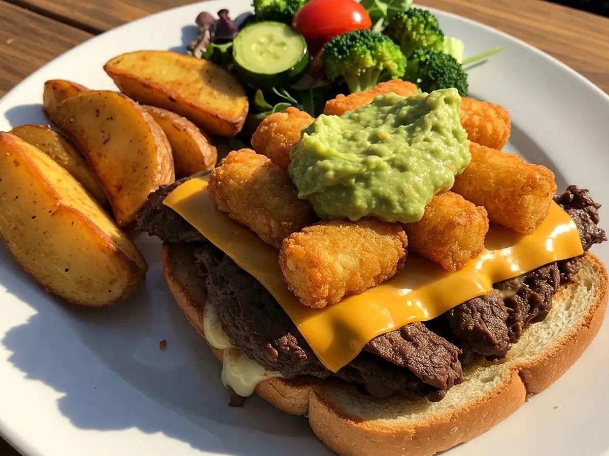Pulled Beef Texas Toast
