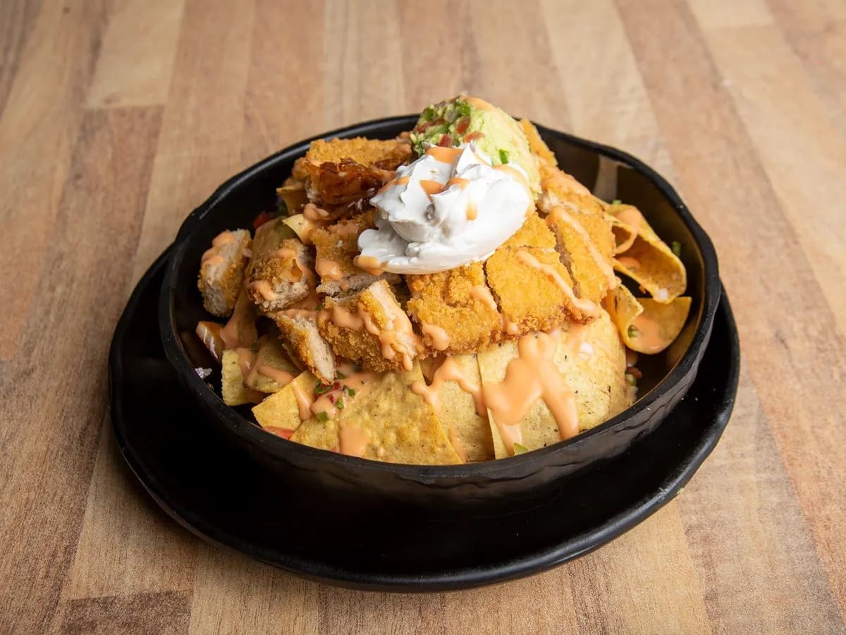 Fried Chicken Nachos