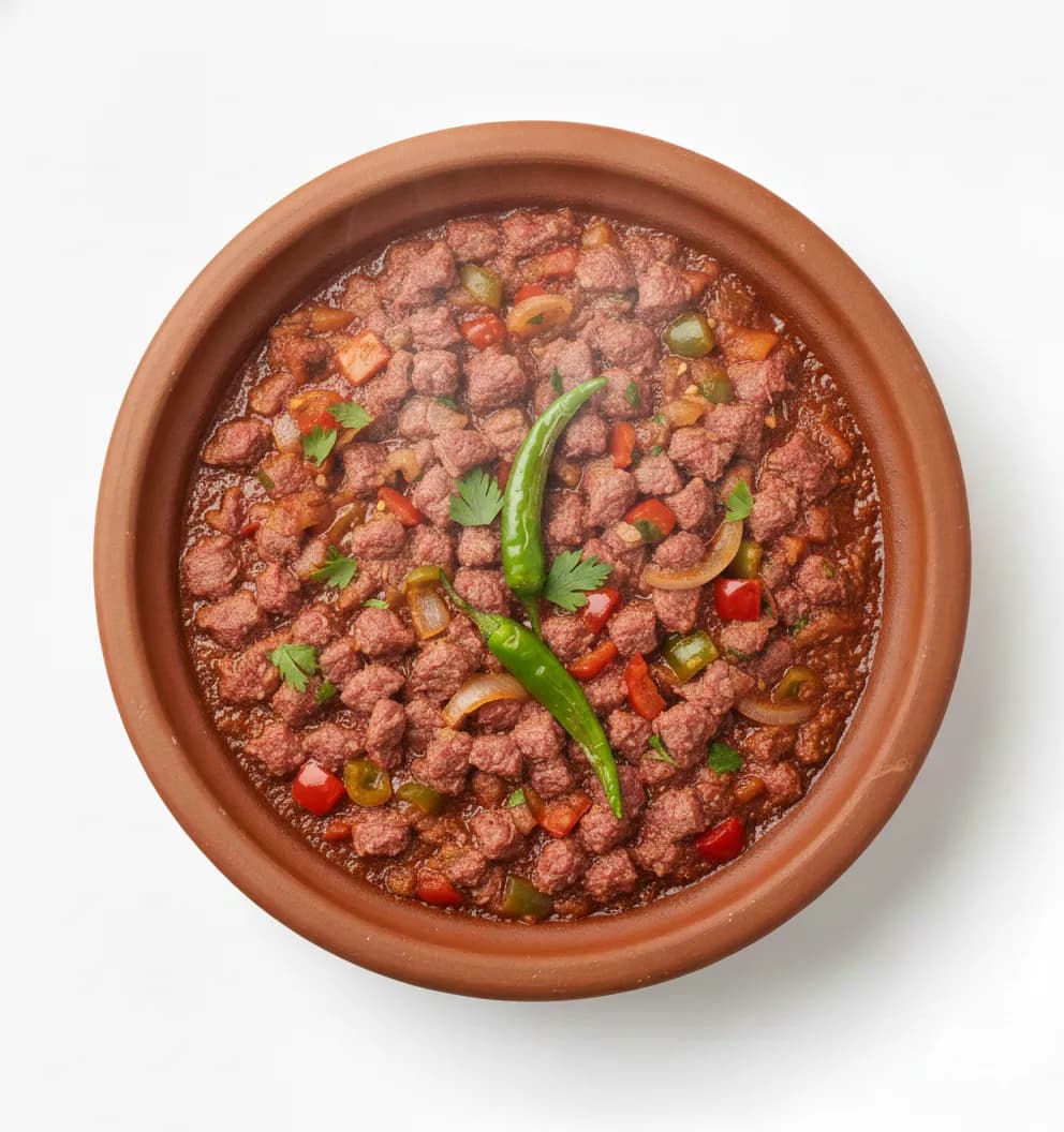 Meat and Vegetable Megarmesha