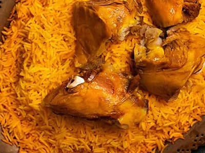 ربع فرخة بخاري صدر