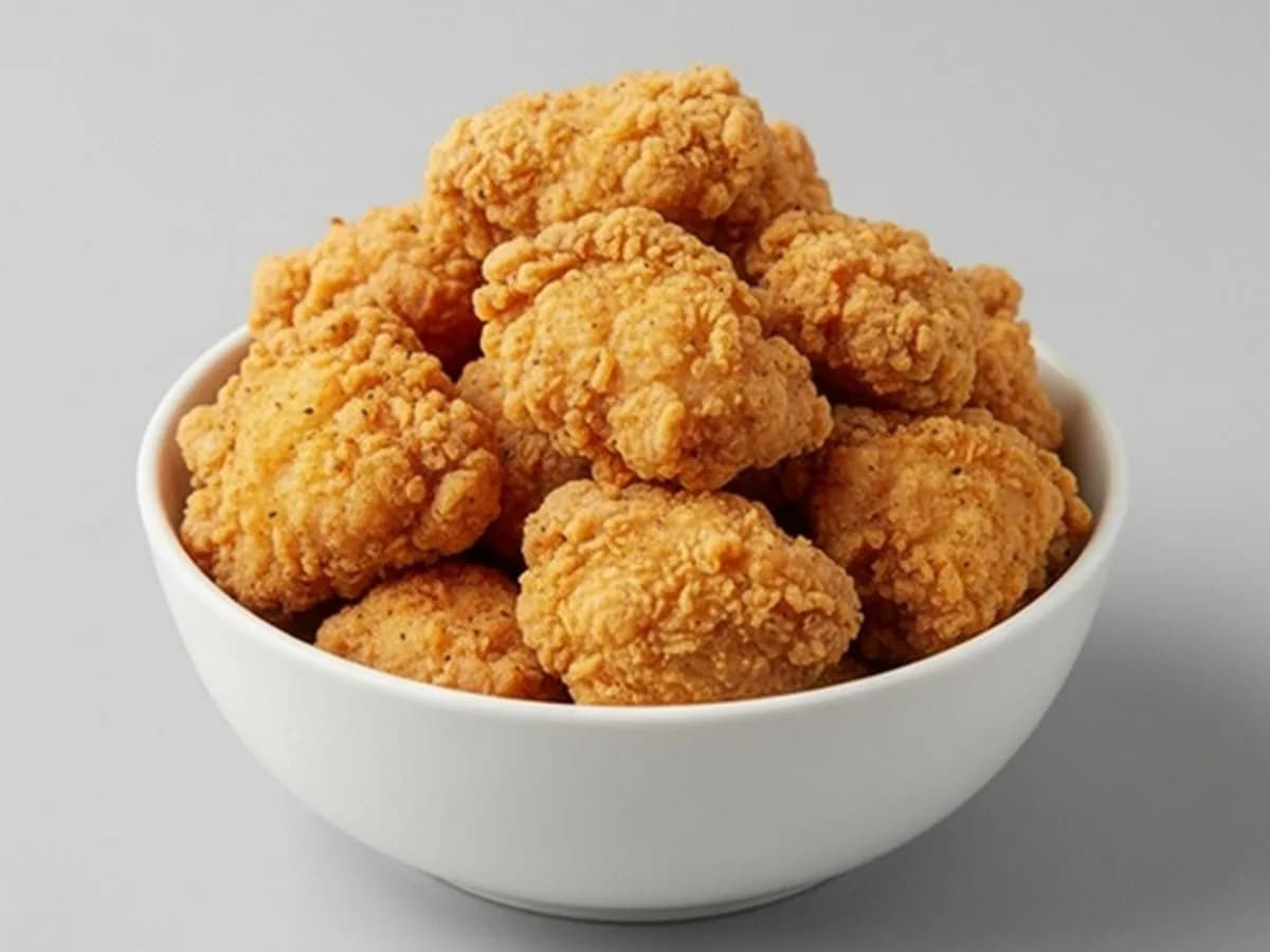 مشروم تشيكن موزاريلا مع 2 طبق جانبي