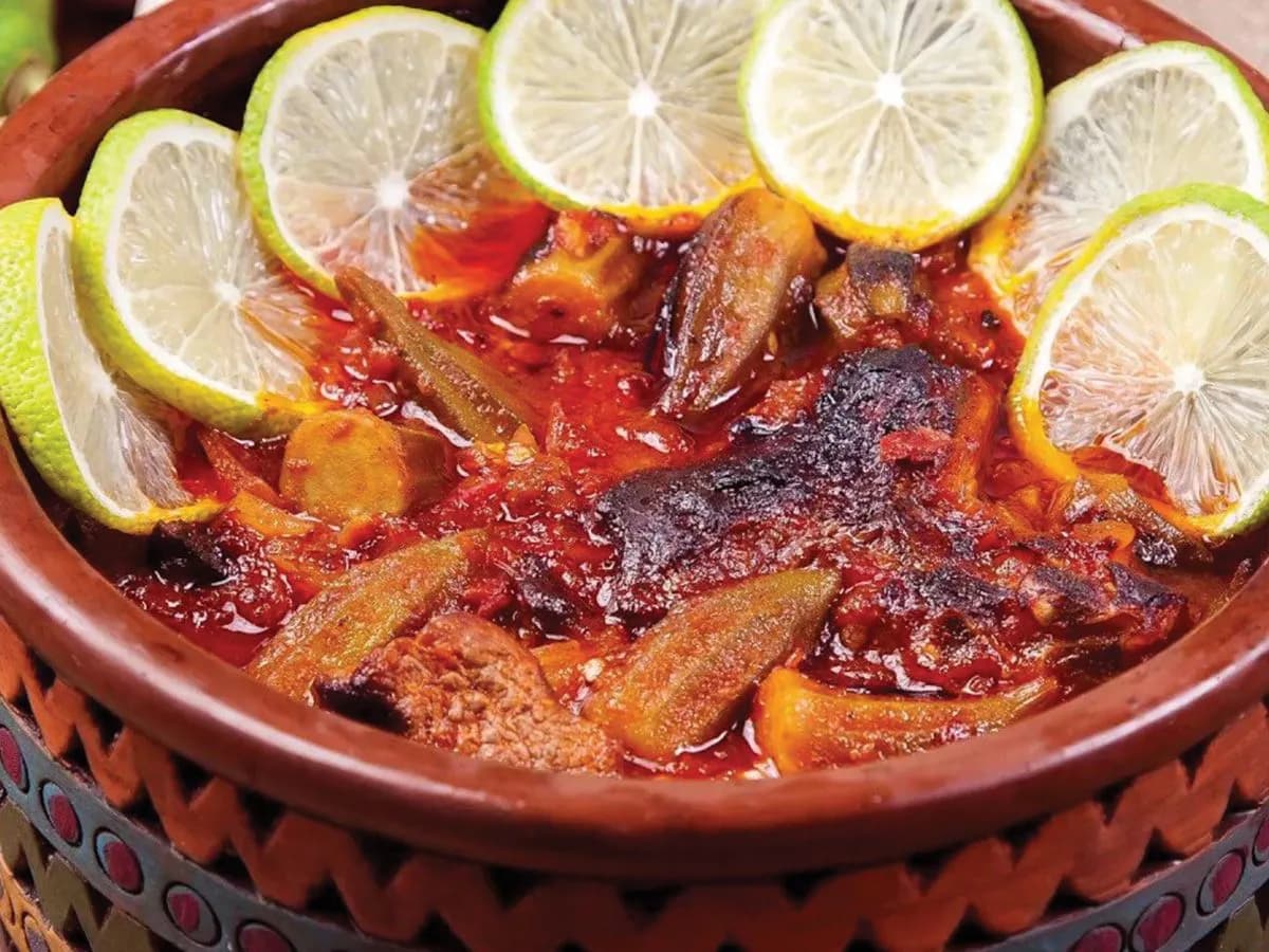 Okra and Meat Casserole