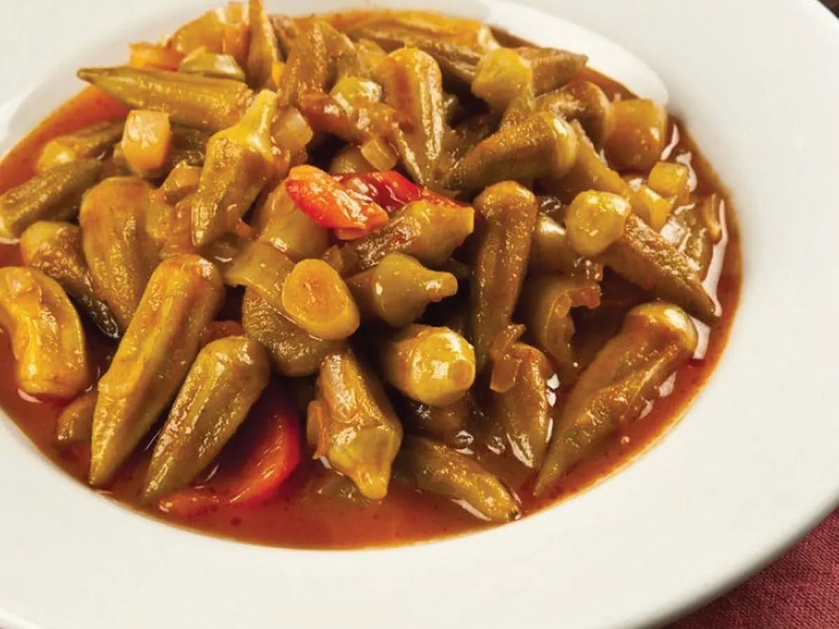 Plain Okra Casserole