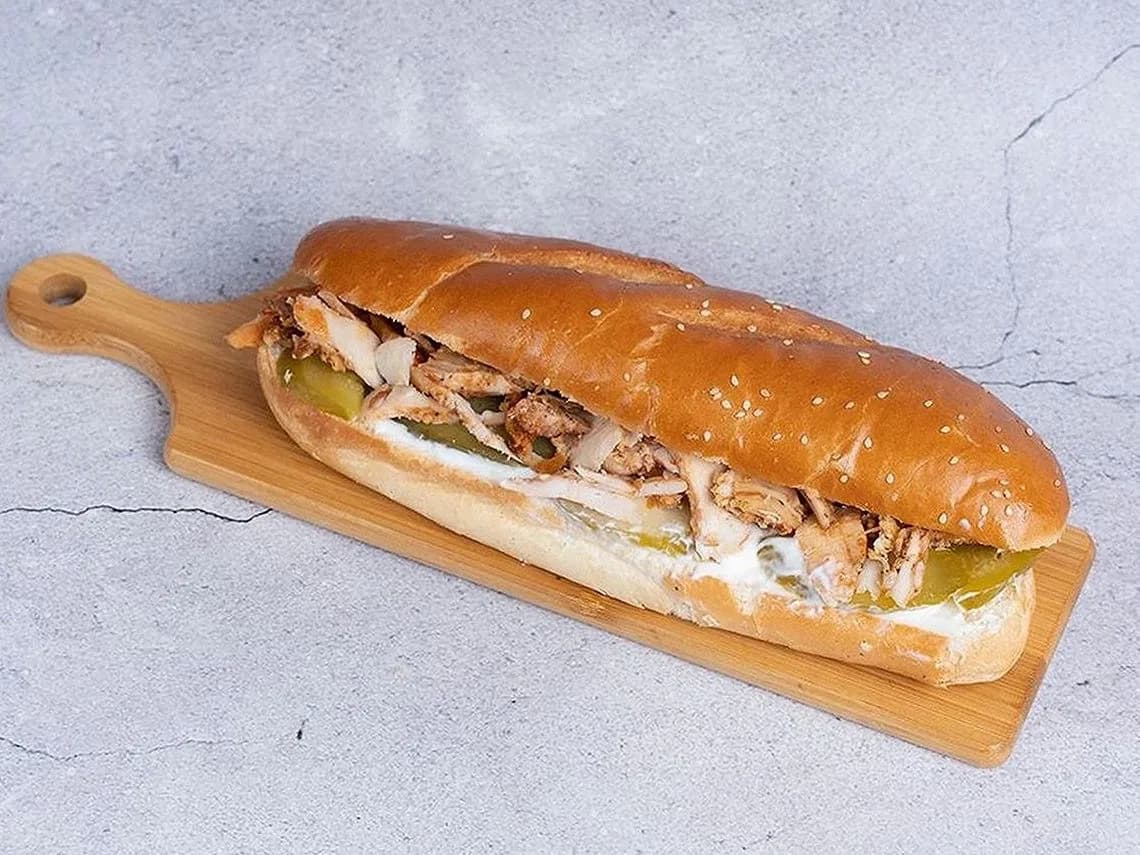 Pane Sandwich on Charcoal