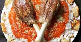 Veal Mouza with Fattah