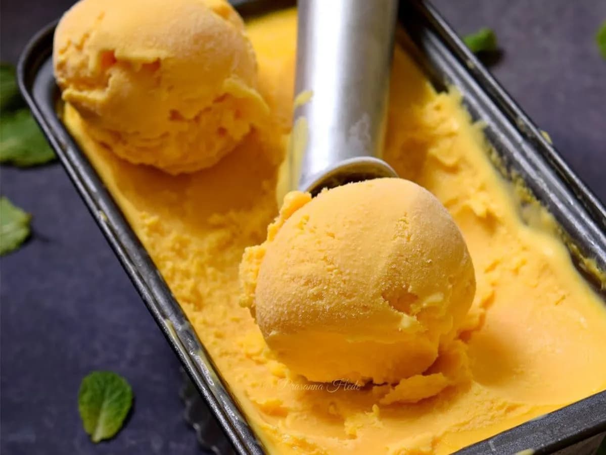 مانجو ايس كريم