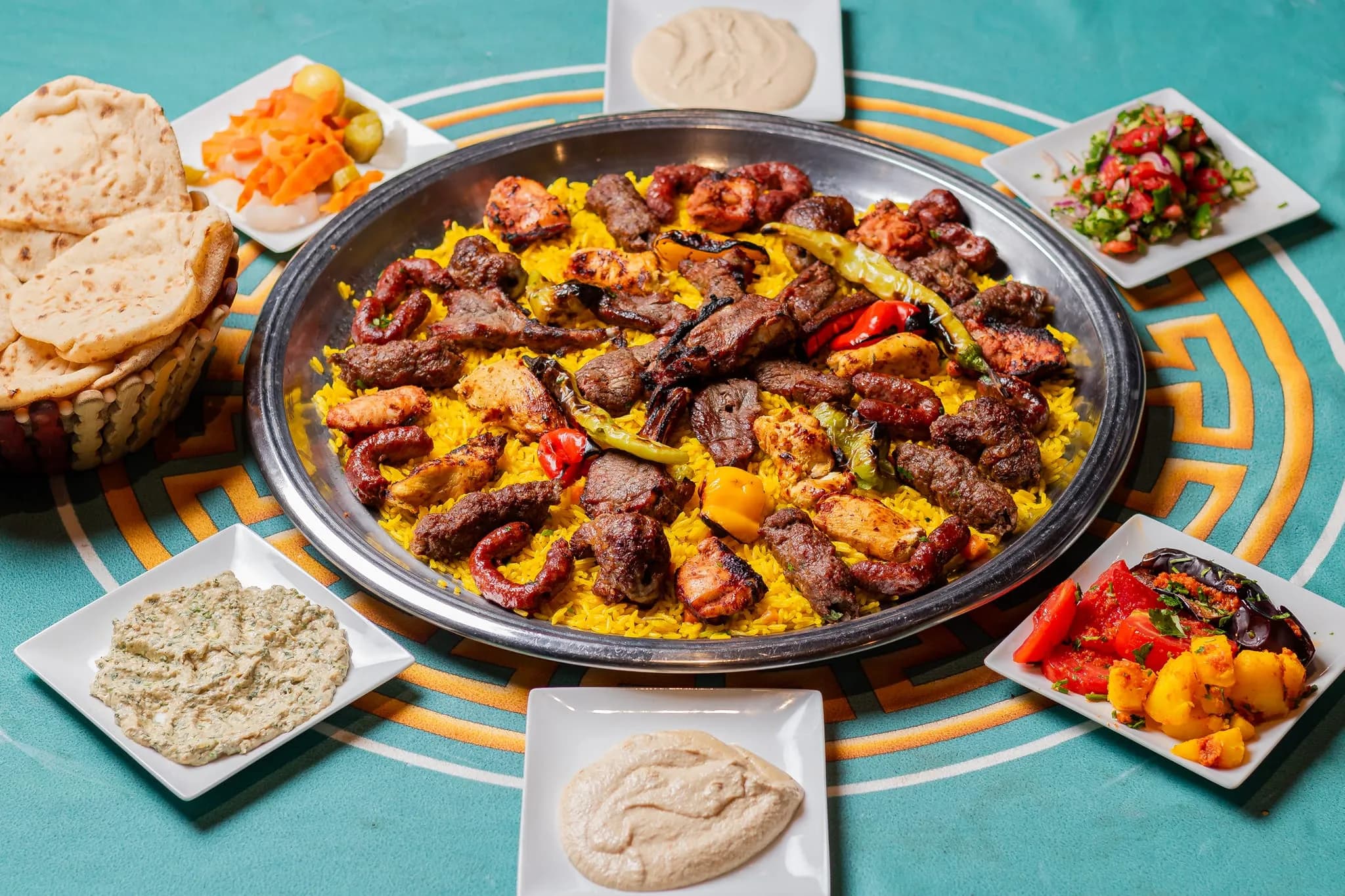 صنية المشكل