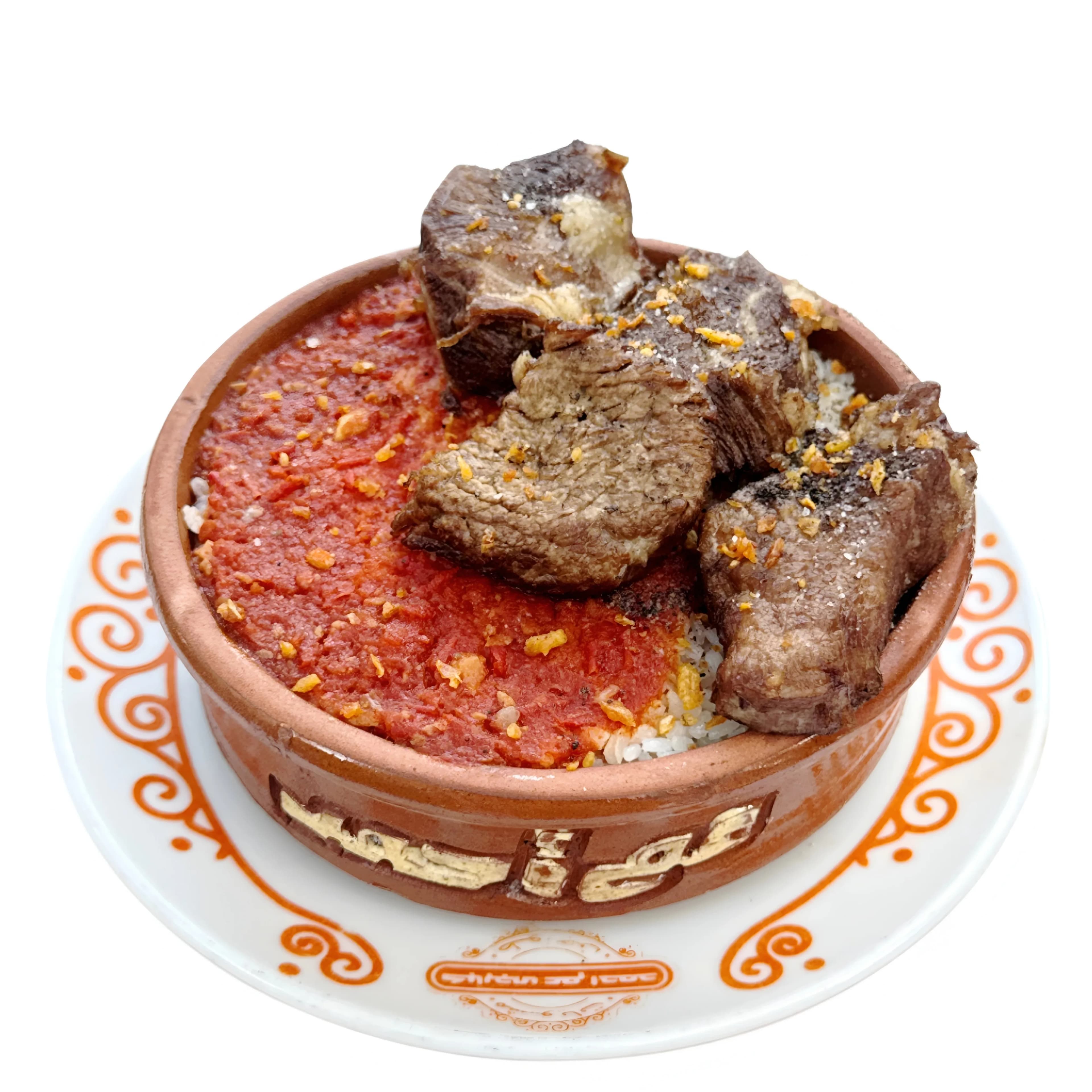 طاجن فتة باللحمة