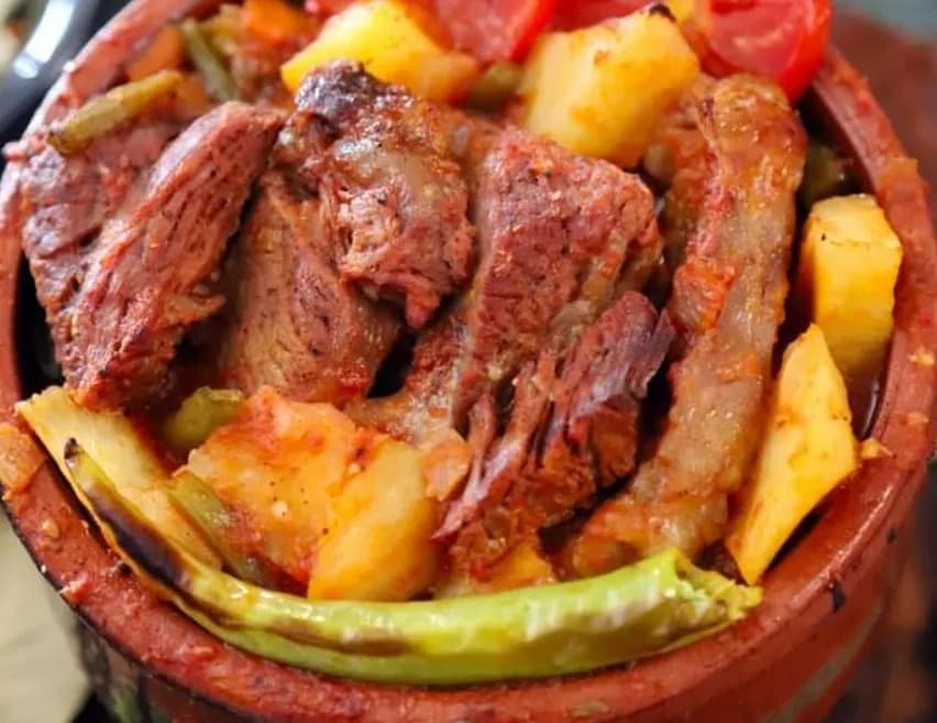 Potato and Meat Casserole