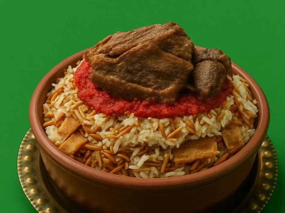 فتة لحمة بلدى