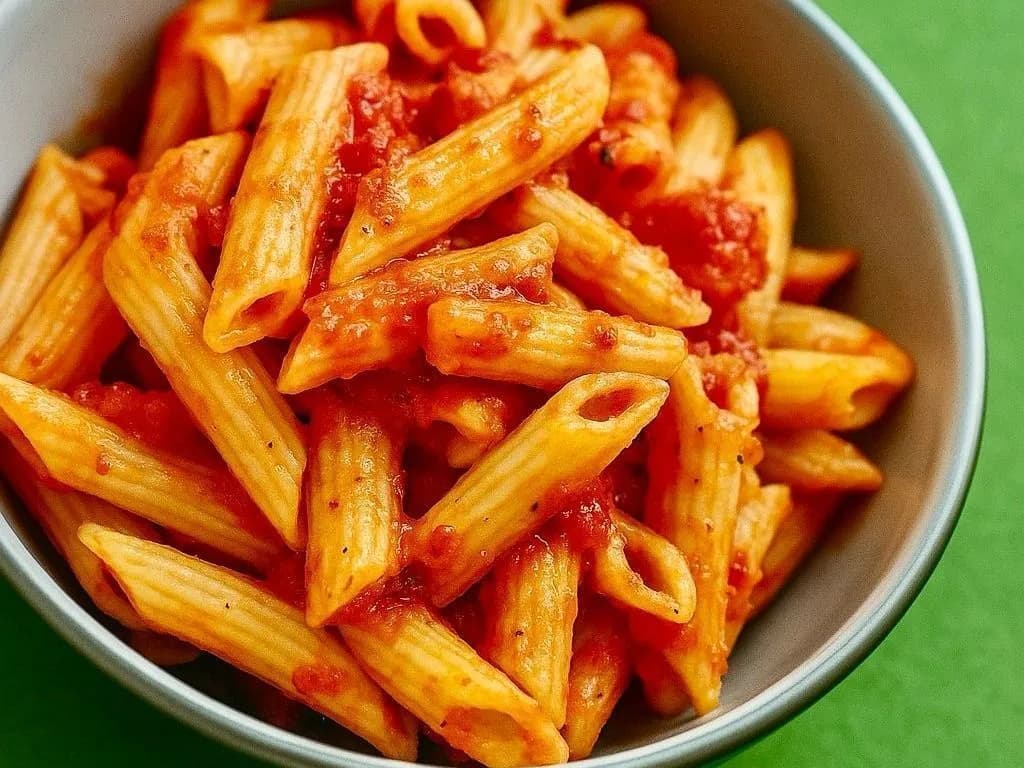 مكرونة بالصلصة