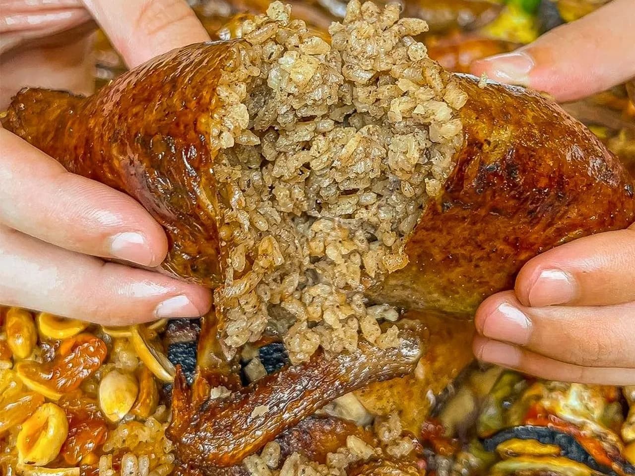 1 حمام محشي فريك