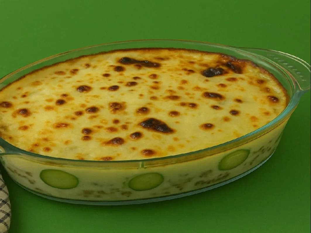 صينية كوسة بالبشاميل