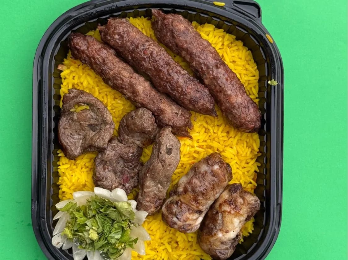 وجبة كباب وكفتة