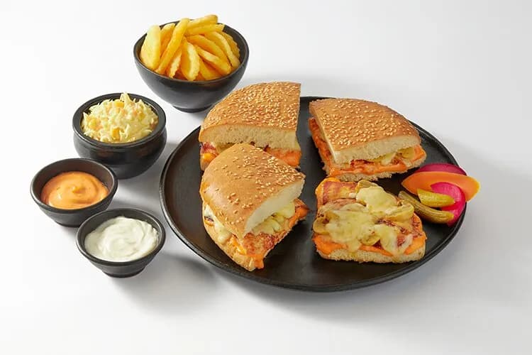 وجبه ماريا فراخ بالموزريلا+مشروم