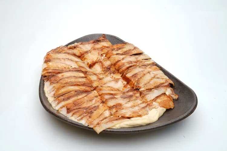 طبق حمص شاورما فراخ