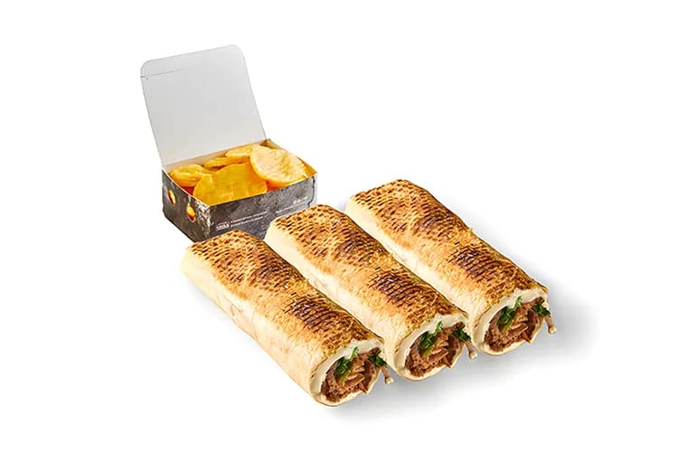 هاتريك شاورما سجق