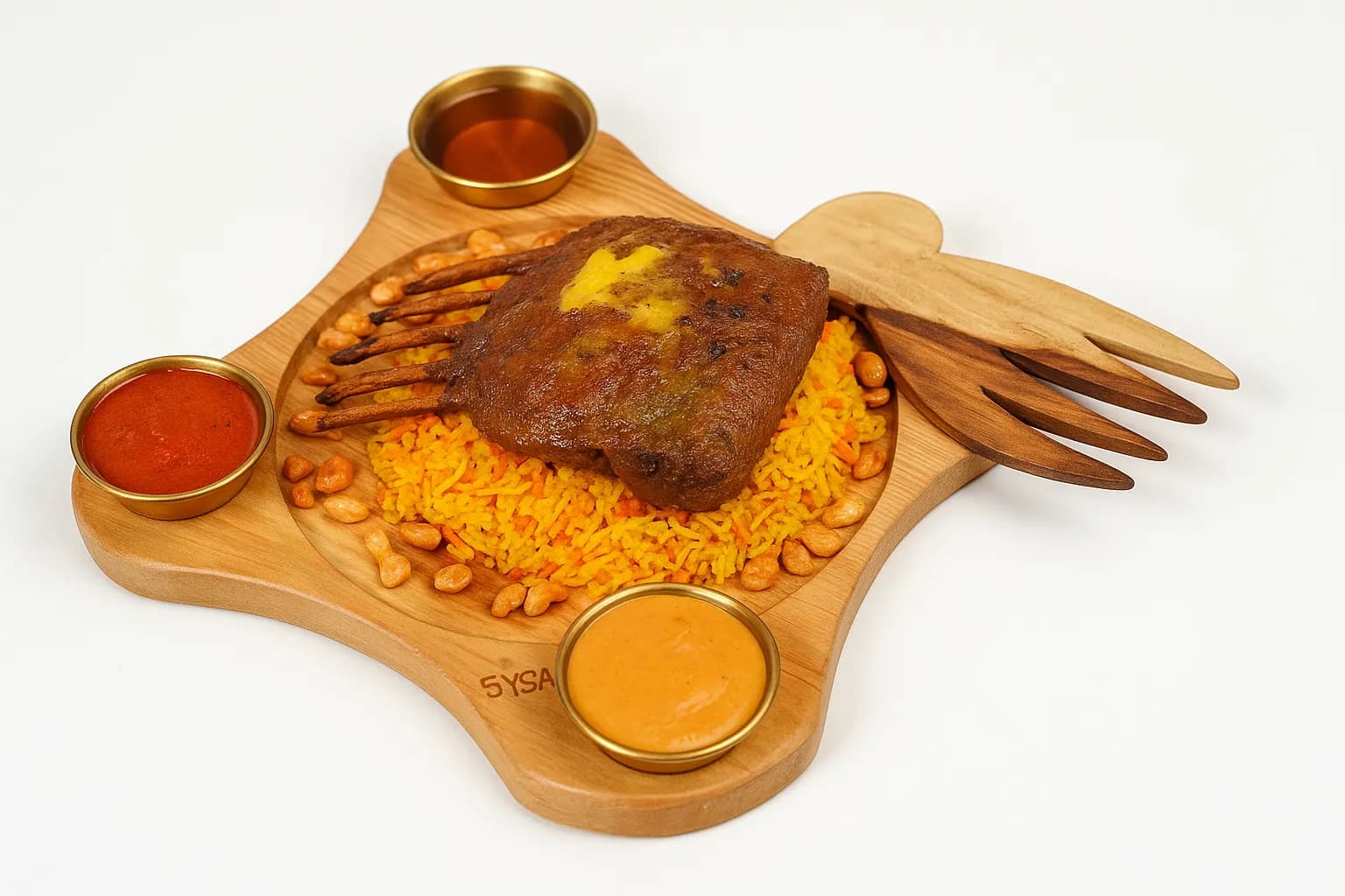 وجبه ريش مدخنه