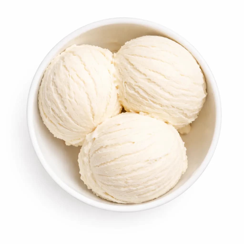 Vanilla ice cream
