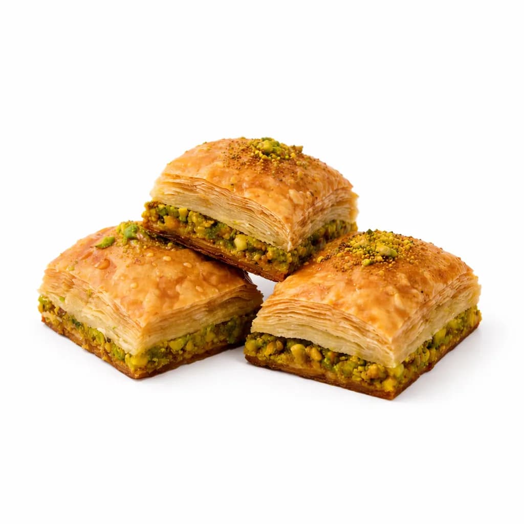 Turkish Baklava With Pistachios