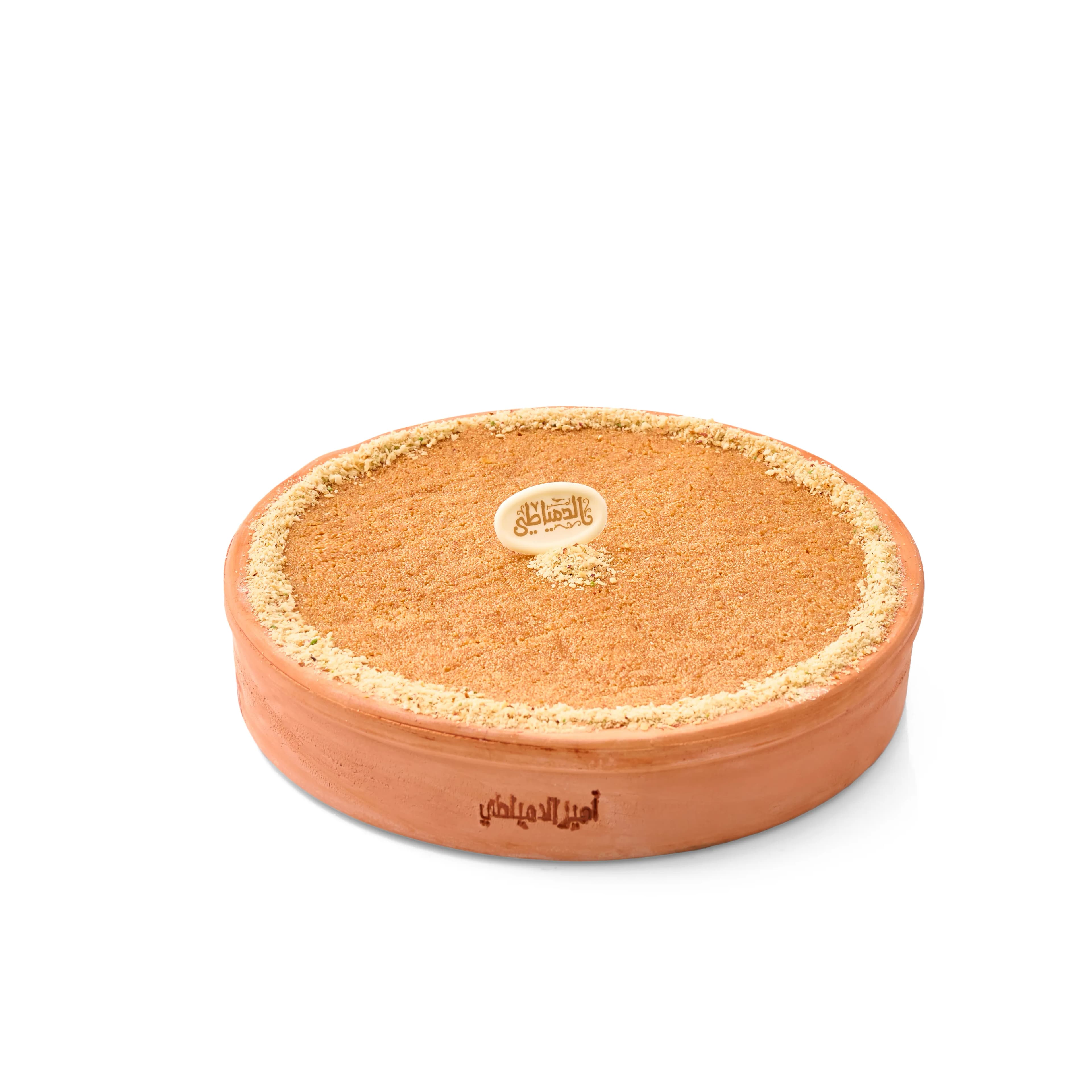 Basboosa Tajin with Cream