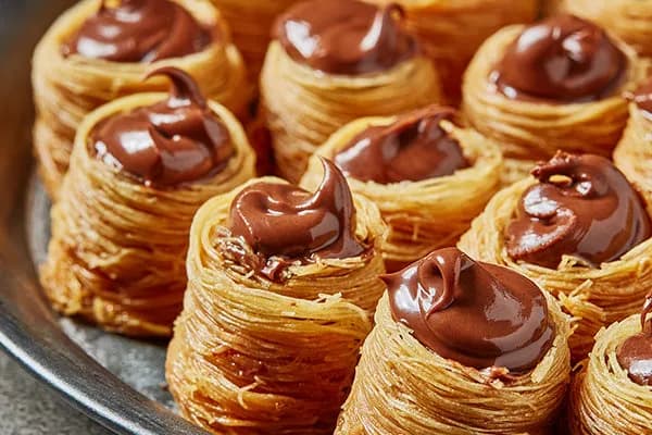 كنافة اساور نوتيلا