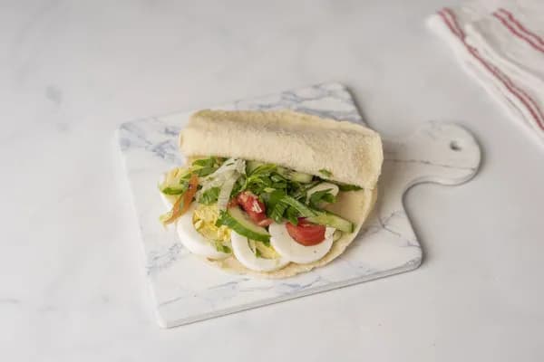 ساندوتش بيض مسلوق