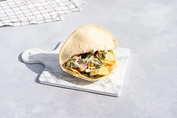 ساندوتش بطاطس شيبسي