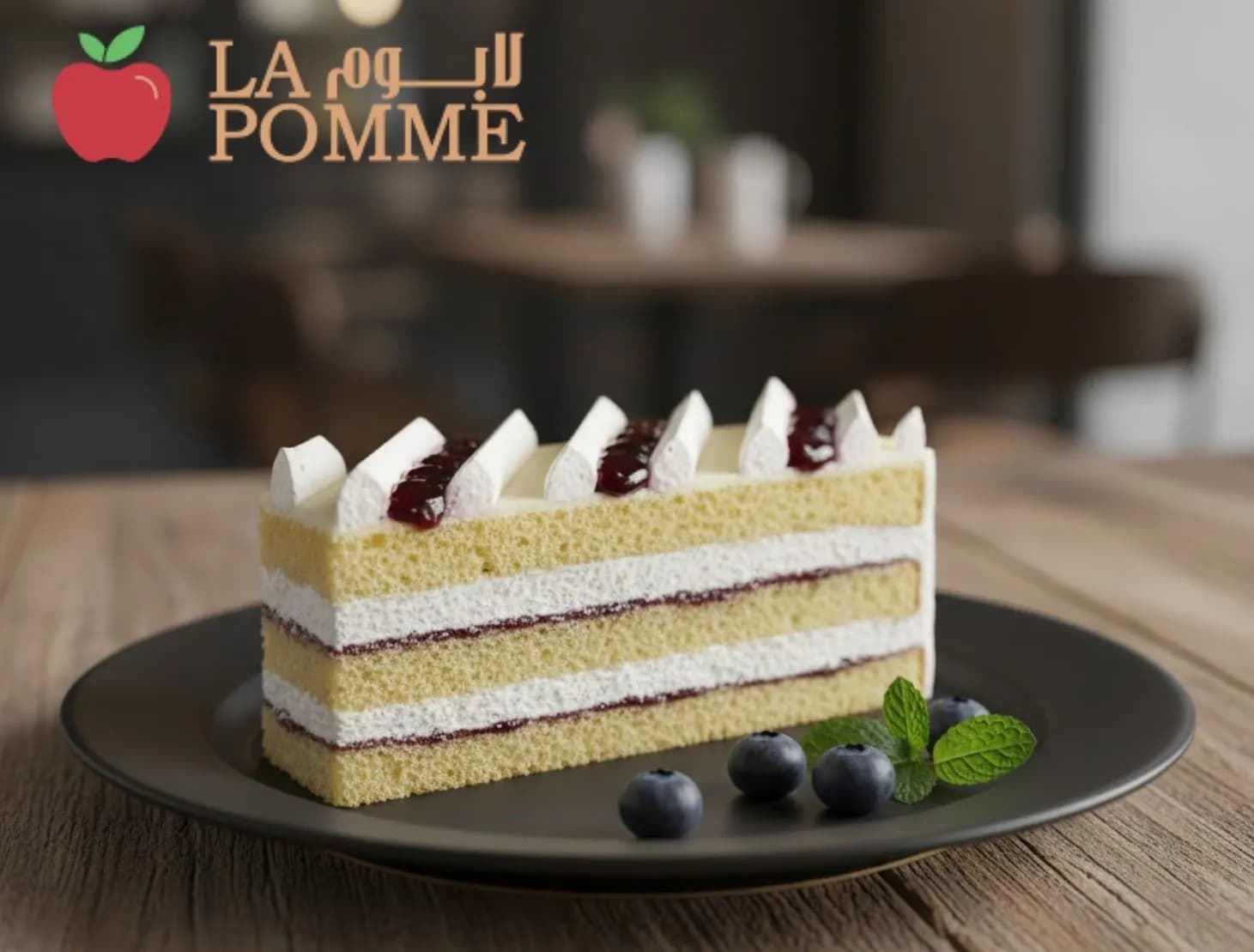White Berry Cake