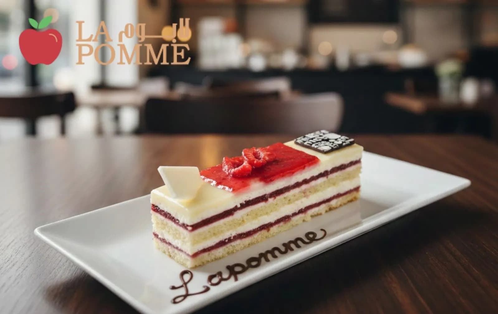 Super White Raspberry Cake